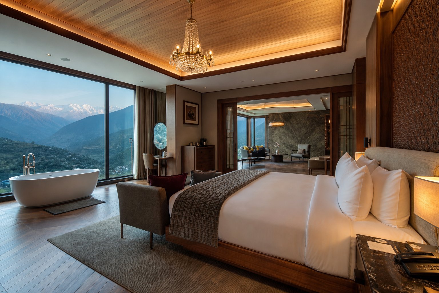 Premium suite with panoramic view